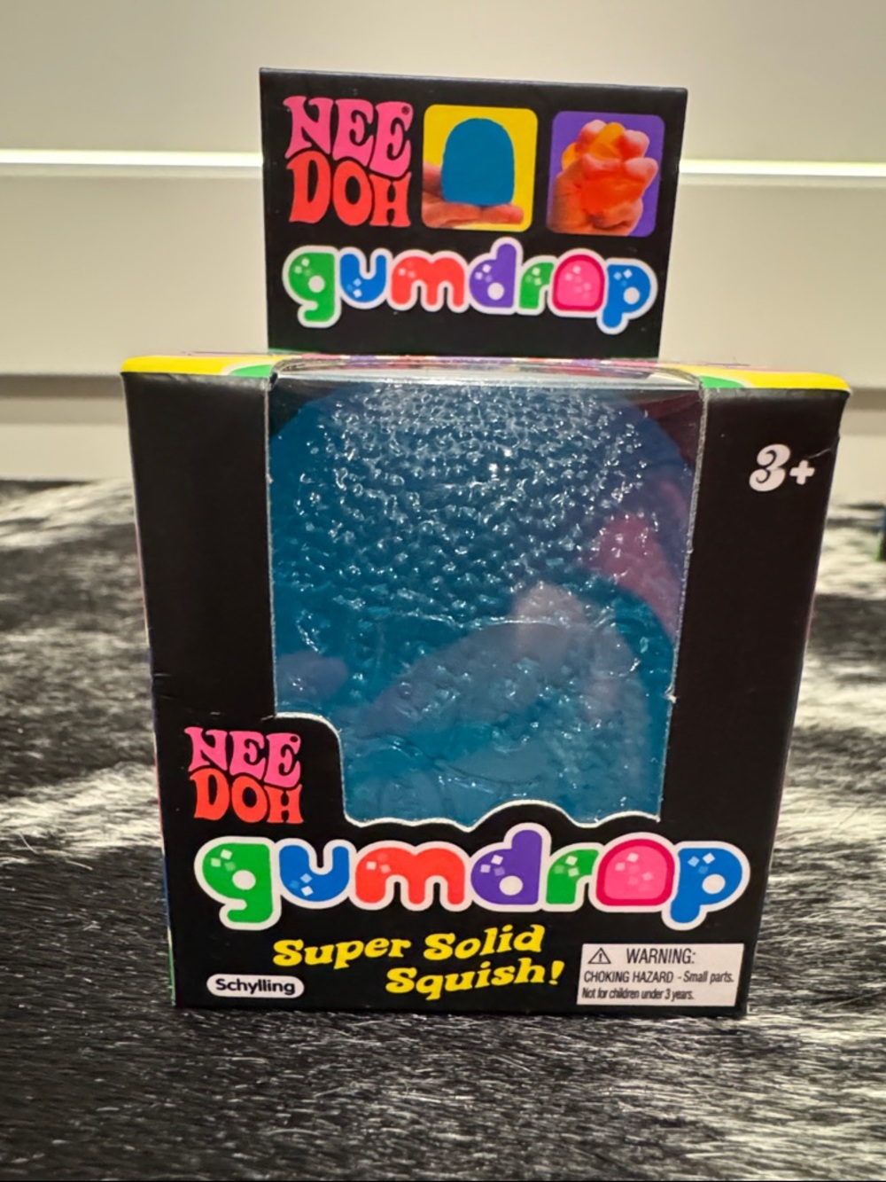 Gumdrops Super Solid Squish Toy - Blue